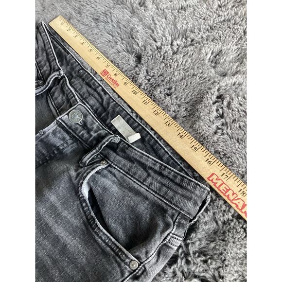 All Saint’s Men Denim Five Pockets Straight Leg Jeans Dark Wash Black size 33 - Picture 9 of 12